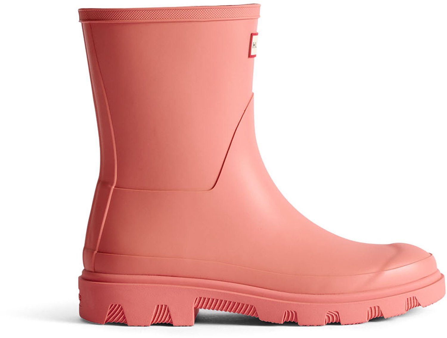 Hunter - Downpour Short - Unisex - Regenlaarzen Waterdicht - Roze