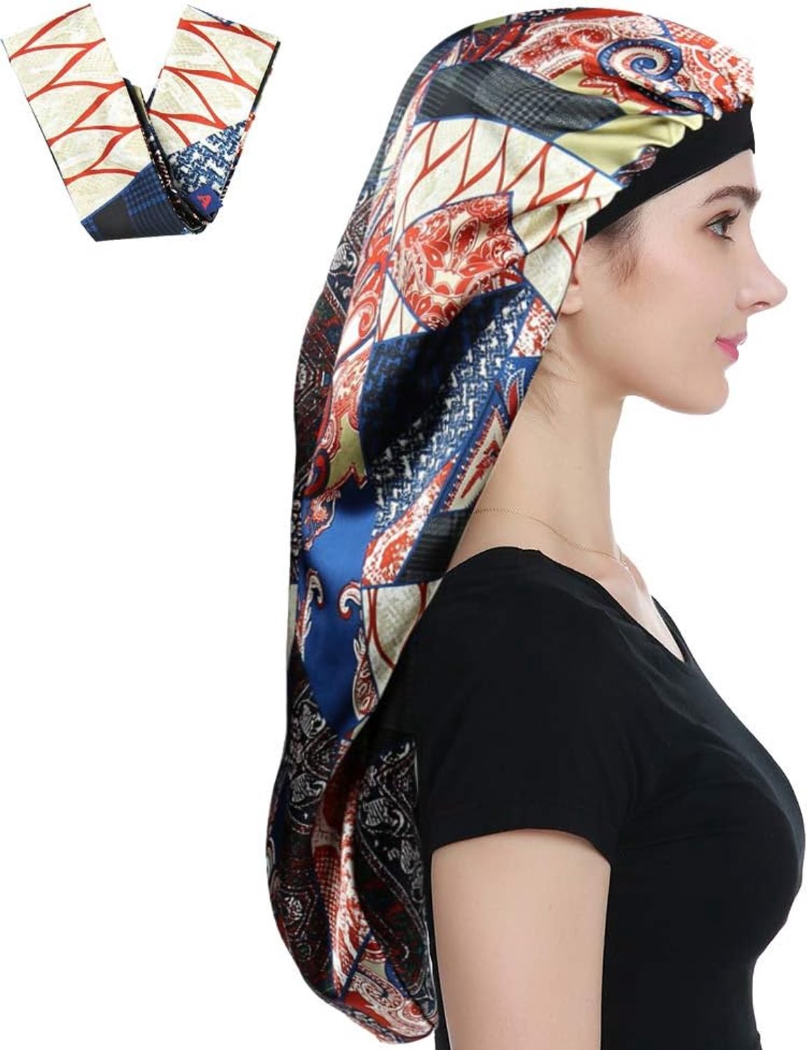 Slaapmuts Double Layer - Zacht Satijn - Elastische Band - Comfortabel voor de nacht - ShopVlot