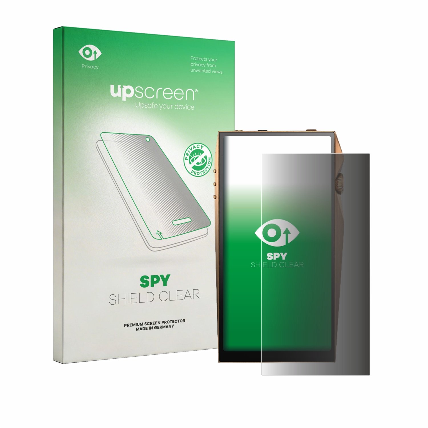upscreen - privacy screenprotector voor Astell&Kern A&ultima SP4000 - Folie Beschermfolie Blauwlichtfilter