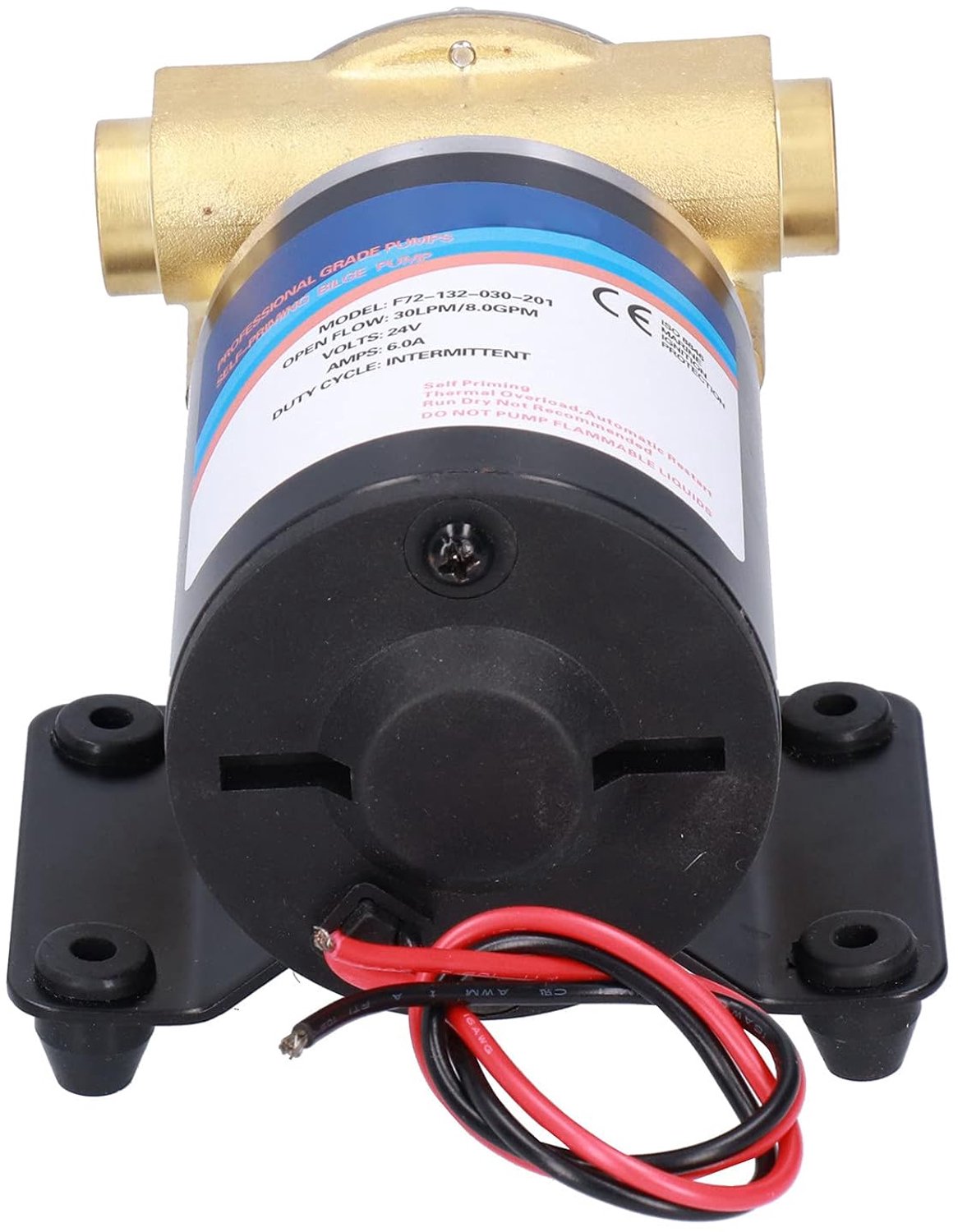 Afvoerpomp Afvoerpomp Automatische Draagbare Wateroverdrachtpomp Zelfaanzuigende Centrifugale Lenswaterwisselaccessoires 8GPM 30,0 L per Minuut 3 Meter, Opvangpompen