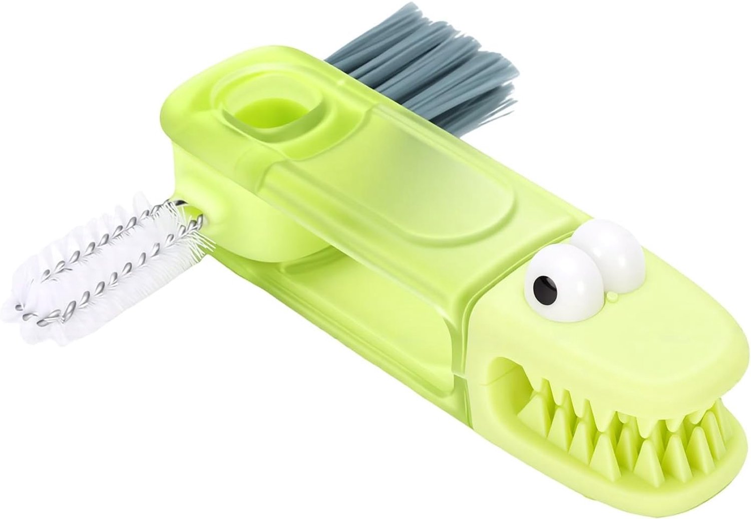 Annadue 4 In 1 Bekerdeksel Reinigingsborstel voor Thuiskeuken (Mint Green)