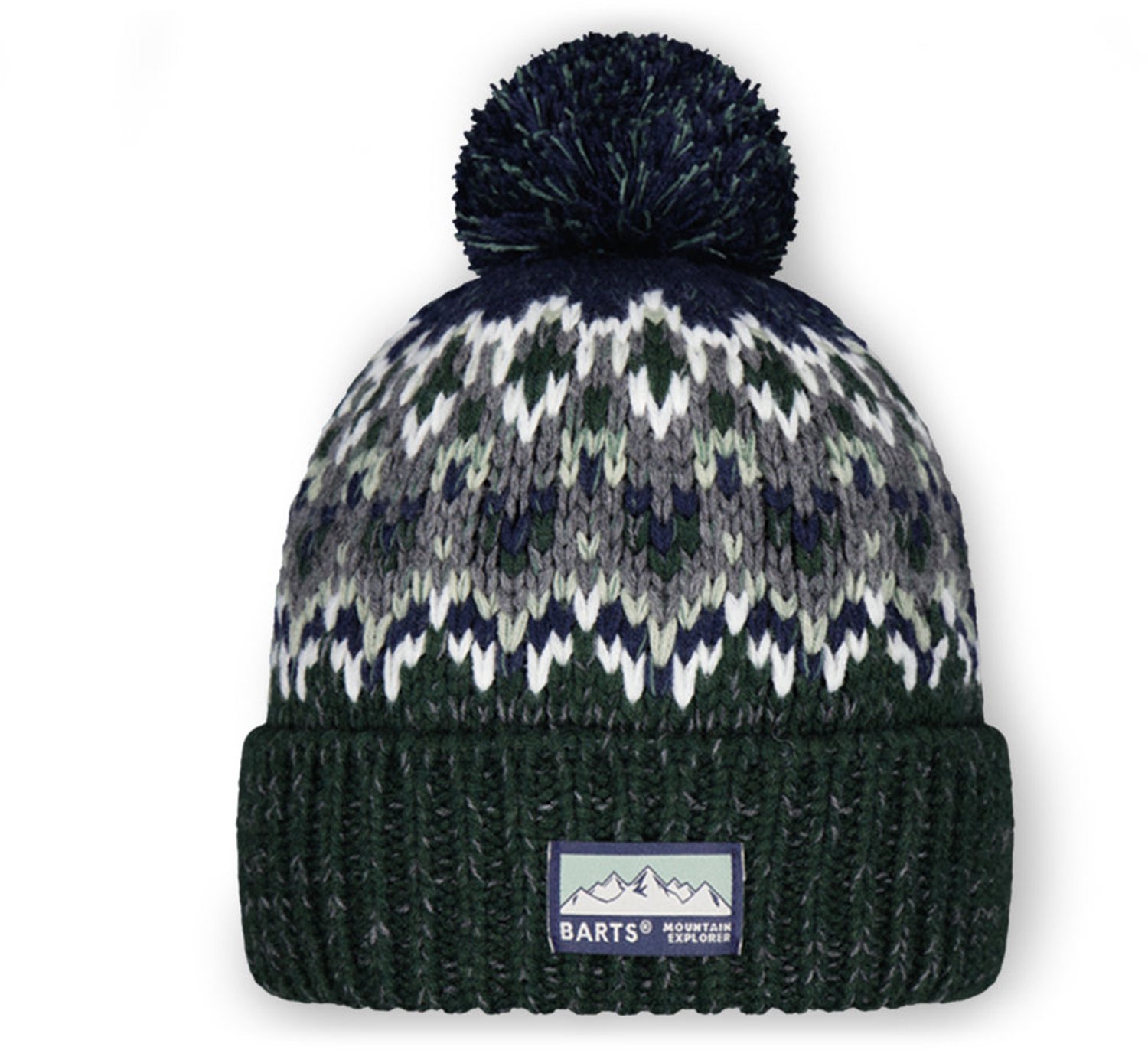 Barts, muts tobles beanie, bottle green maat 53