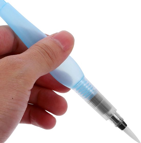 12 Stuks penselen aquarelpenseelpennen waterkleurborstel Waterverfpen — afbeelding 5