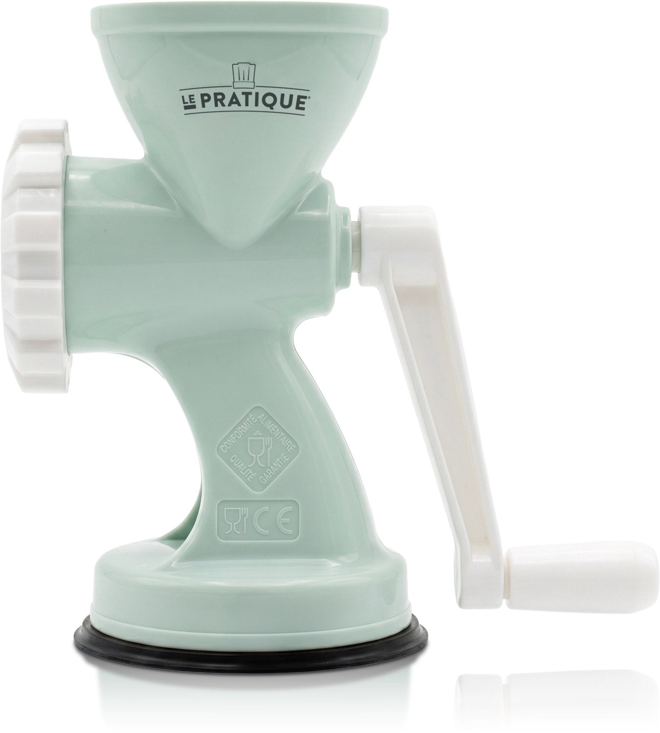 Le Pratique | "Super Cut(e)" Multifunctionele 3-in-1 Handmolen | Gehaktmolen, Pastamolen & Worstenvuller | 7 Accessoires | Made in Italy