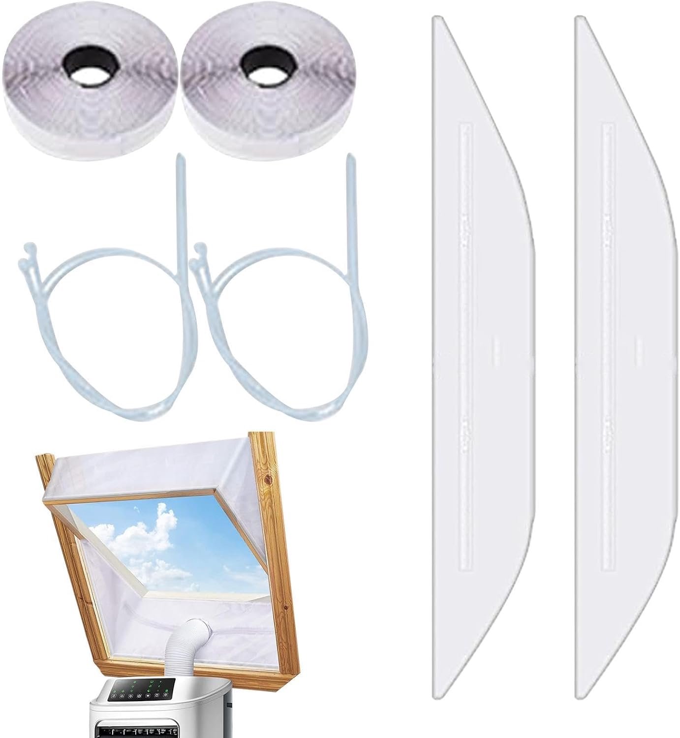 Airconditioner Window Seal Verstelbare Universele Winddicht Seal Strips
