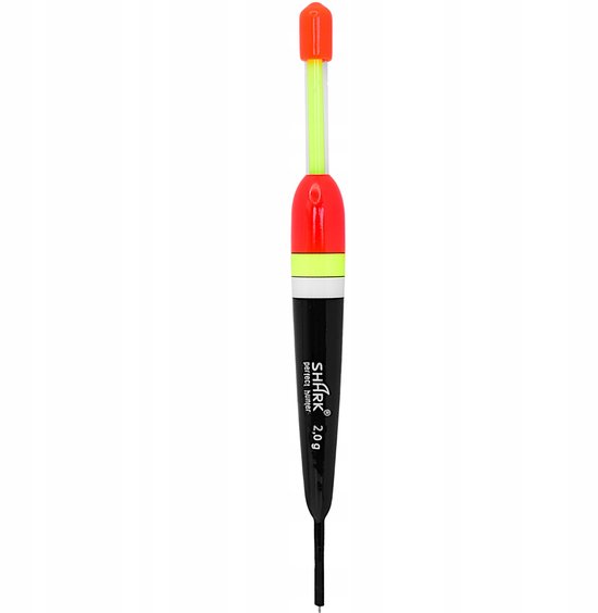SHARK Balsa Doorvoer Dobber 2.0g / 15cm - Hoge Kwaliteit — afbeelding 3