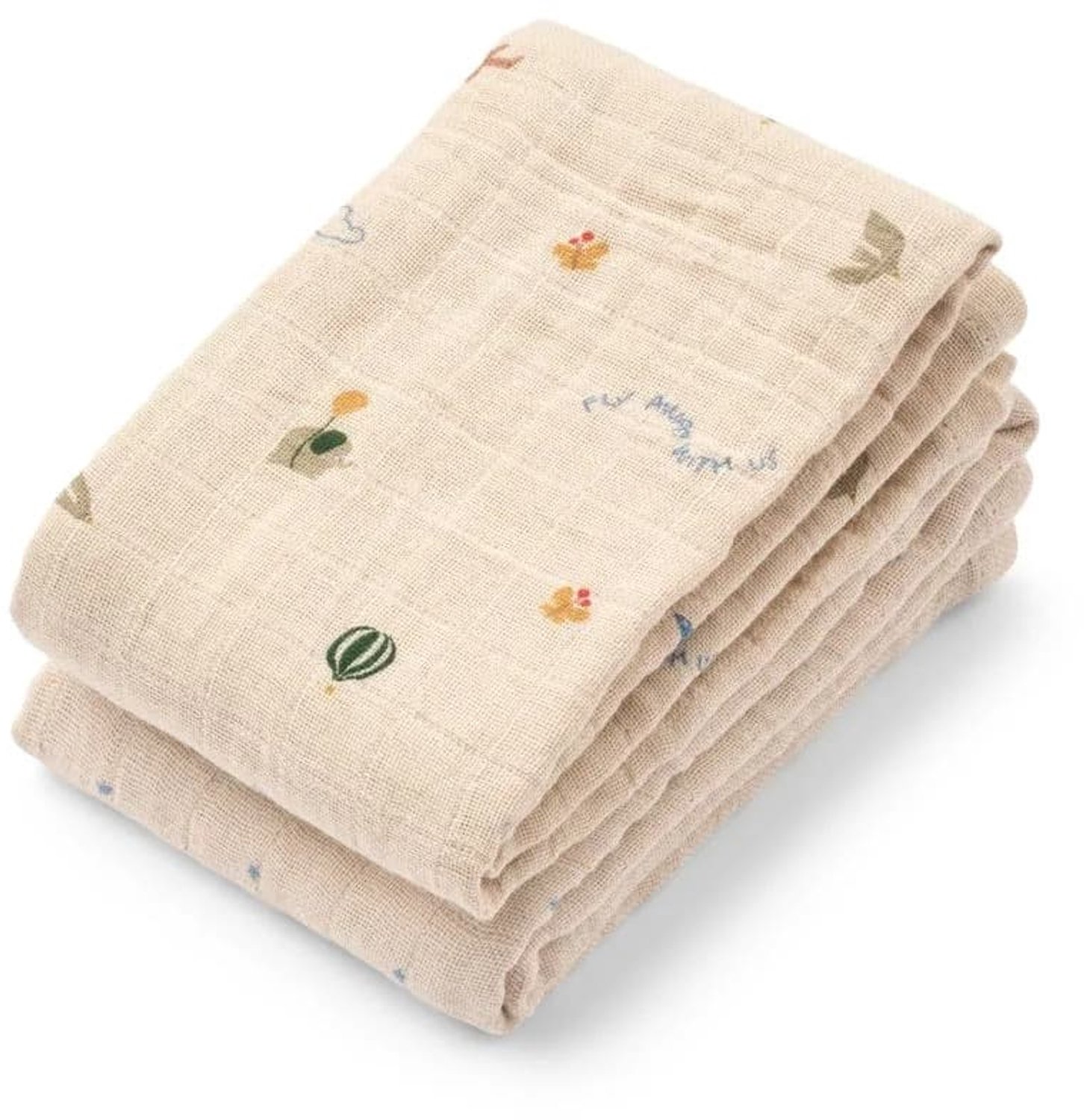 Liewood | Lewis Muslin Cloth 2-Pack Star / Flying Mix