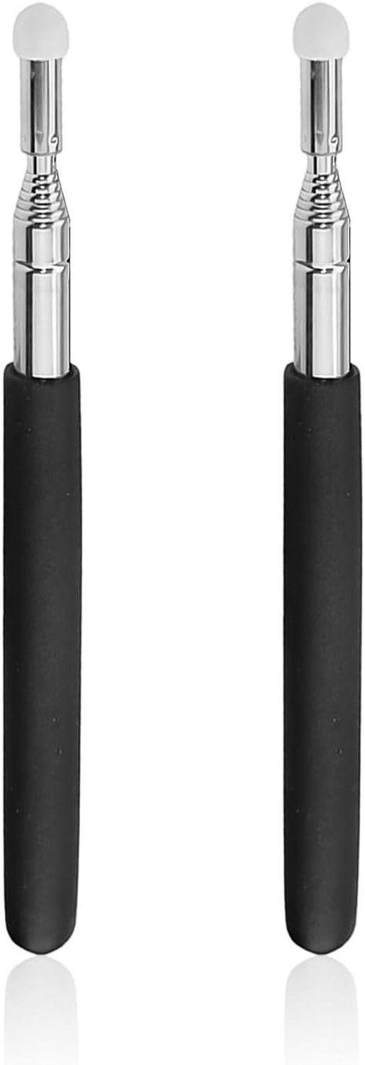 2pcs No Slide Handles Teaching Staff, Teaching Aids, Retractable Internship, Stainless Steel, Teaching, Meeting - ShopVlot