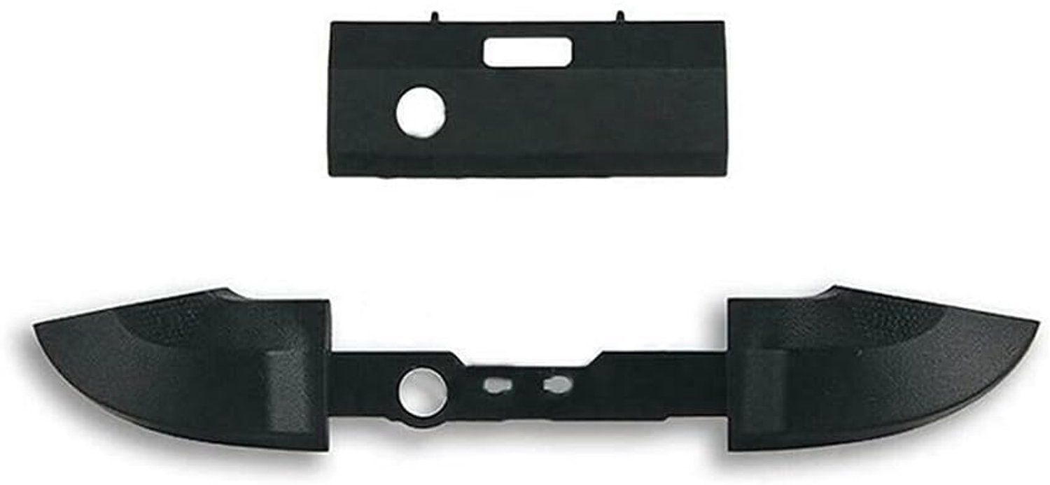 2x Controller Lb Rb Bumper Button Home Guide Surround Replacement Compatible with Xbox Series x Black - ShopVlot