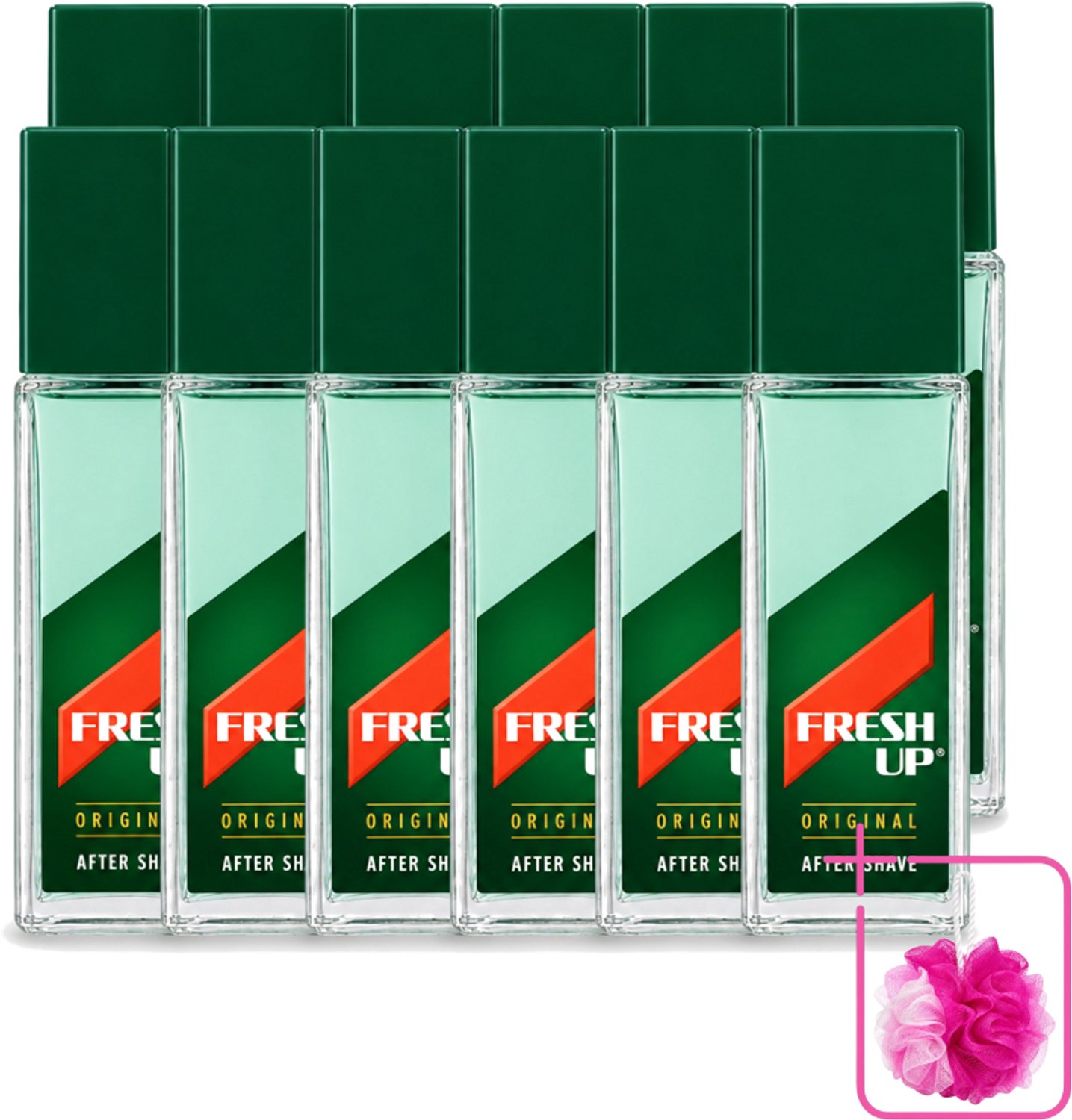 12 x Fresh Up - Aftershave Lotion - Original - Depper - 100 ml - Bulkverpakking - Aftershave lotion - Scheren