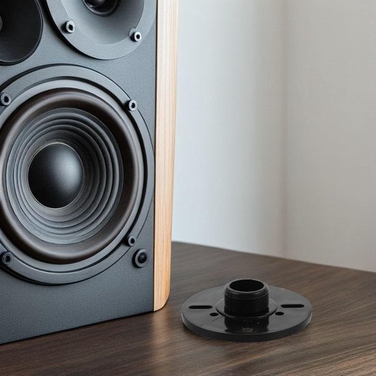 3 Stuks Delige Tweeter Horn Adapter Schroefdraad Lichtgewicht Kunststof Speaker Treble Head Converter met Multihole Design voor Podiumgeluidssystemen Muziekinstrumenten — afbeelding 2