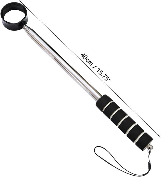 Telescoop Golfbal Retriever van Aluminium 280cm - Efficiënte Water Golfbal Picker en Accessoire voor Golfliefhebbers — afbeelding 5