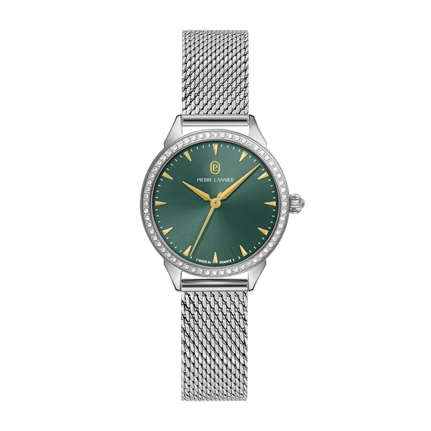 Pierre Lannier 040K671 - Horloge - Roestvrij staal - Zilver - 32 mm