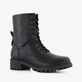 Blue Box dames veterboots zwart - Maat 42
