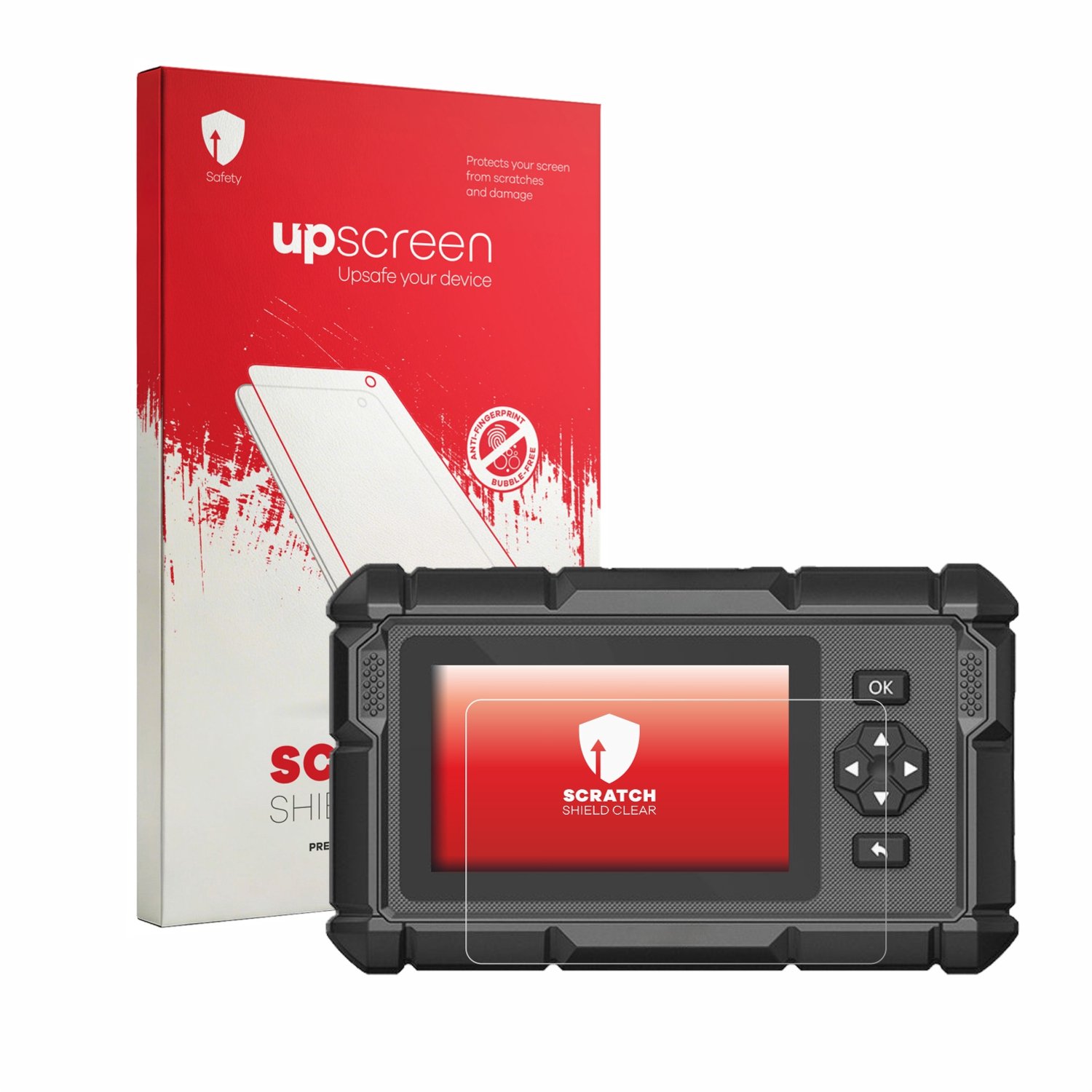 upscreen - Screenprotector voor Topdon ArtiDiag 700 - Folie Beschermfolie transparant