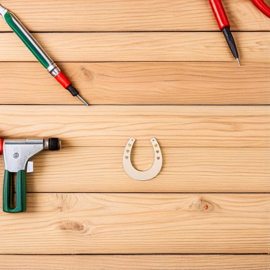 36 Stuks Hoefijzer Houten Uitsparingen met Voorgeboorde Jute Touw Onbewerkt DIY Graffiti Houtsnippers voor Feestdecoraties Creatieve Handwerkprojecten — afbeelding 3