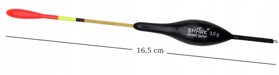 SHARK Balsa Dobber 3g / 16.5cm - Perfecte Kwaliteit voor Vissers — afbeelding 2
