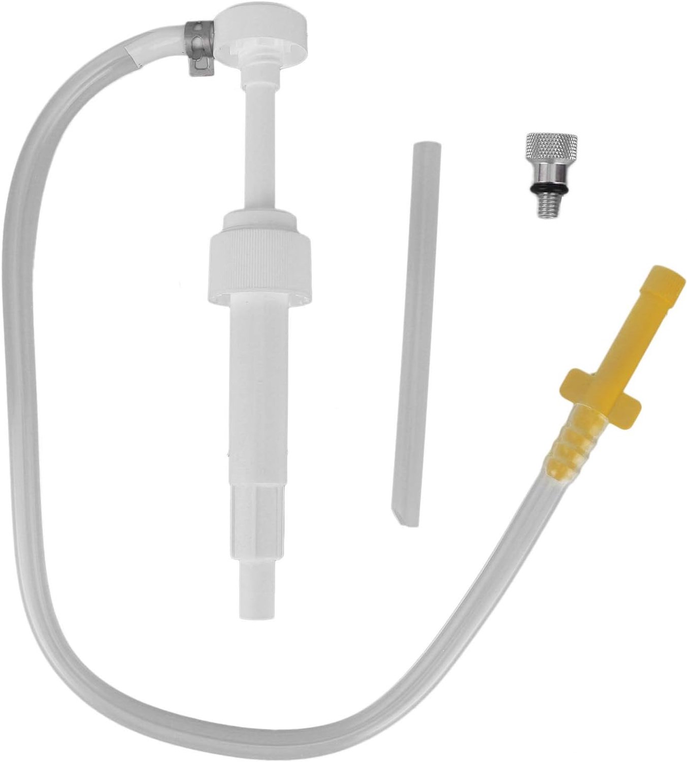 Aqxreight - Tandwieloliepomp onderunit past op de meeste buitenboordmotor en hekaandrijving tandwielkasten met 3/8 '' x 16 schroefdraadvulpluggen