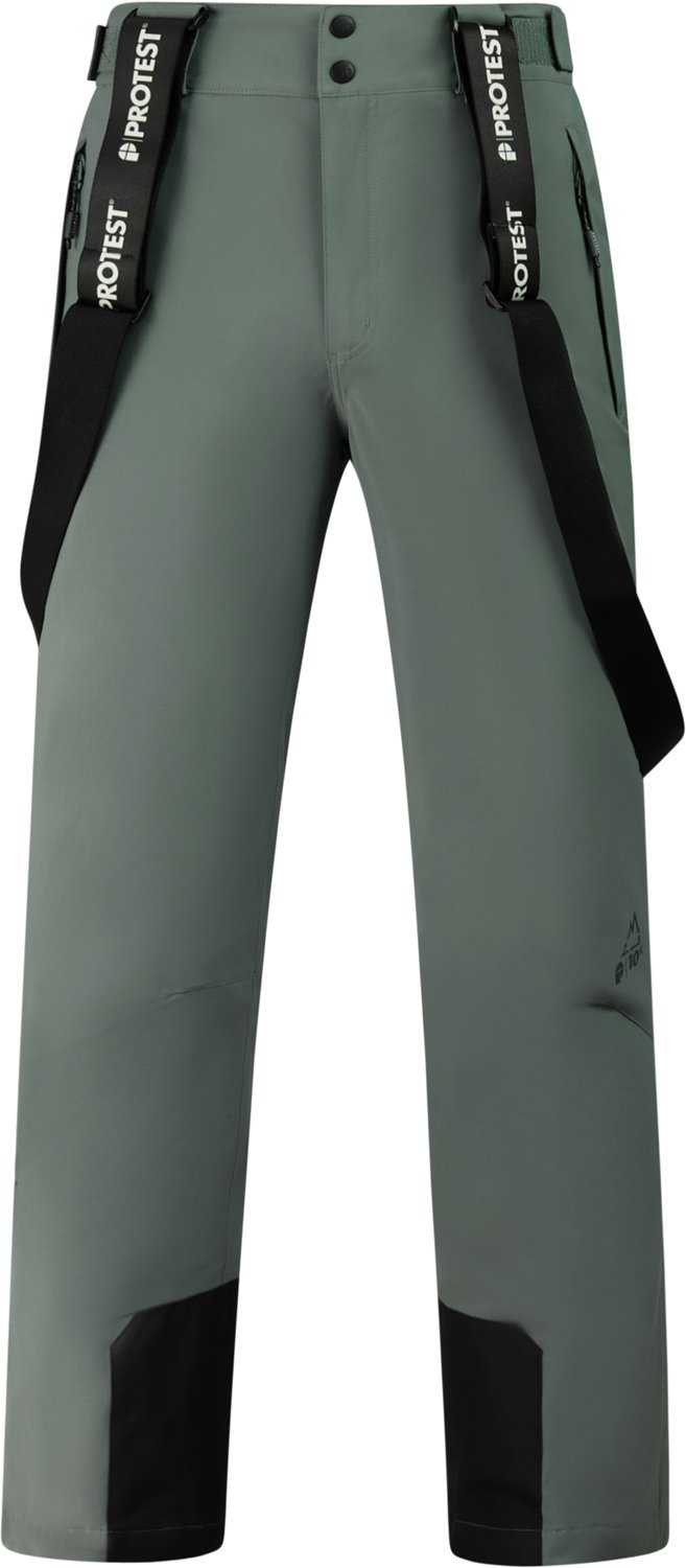 Protest PRTChester Skibroek Heren Afneembare schouderbanden Waterkolom 10K Evergreen