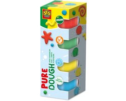 SES Creative - Feel Good Klei - Pure (4x90g) - Vegan en Glutenvrij - Herbruikbaar - Uitwasbaar - Vanaf 1 jaar