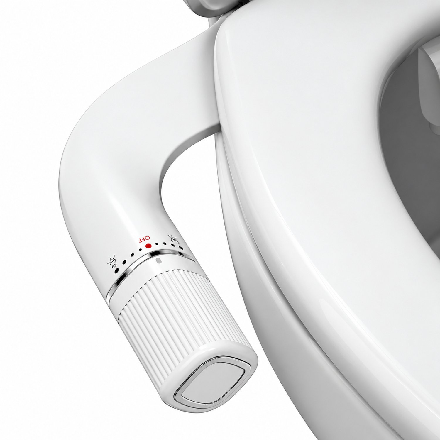 Vurnomi Bidet - Toiletbidet - Bidet sproeier - Toiletdouche - Waterslang - Vaginale douche - Hygiënisch - Zelfreinigend - Wit