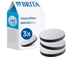 BRITA filterpatronen - Waterfilter - MicroDisc - Waterfilterpatronen - 3-Pack – Voordeelverpakking