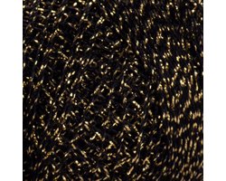 YarnArt Camellia Kordonek 413 Zwart/Goud - Metalic 25g/190m