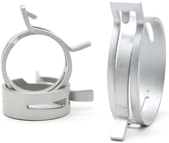 M4.5/5/6/7/8/9/10/11/12-37mm 10 stuks slangklemmen brandstofslang waterleiding klemringen luchtslang bevestiging veerklemmen gegalvaniseerd(M12 10pcs) — afbeelding 5
