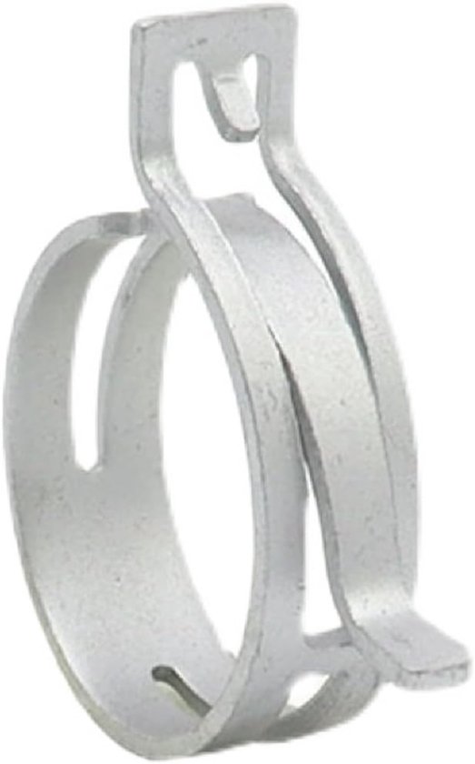 M4.5/5/6/7/8/9/10/11/12-37mm 10 stuks slangklemmen brandstofslang waterleiding klemringen luchtslang bevestiging veerklemmen gegalvaniseerd(M12 10pcs) — afbeelding 2