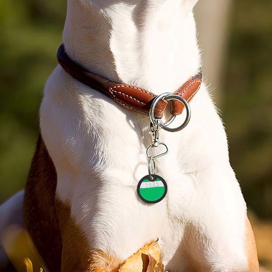 8stuks Zwarte Silicone Dog Id Tag Silencers Geluidsreducerende Bescherming Voor Hondenhalsbanden Duurzame Rubber Beschermers Voor Huisdieren Met Eenvoudige Toepassing — afbeelding 3