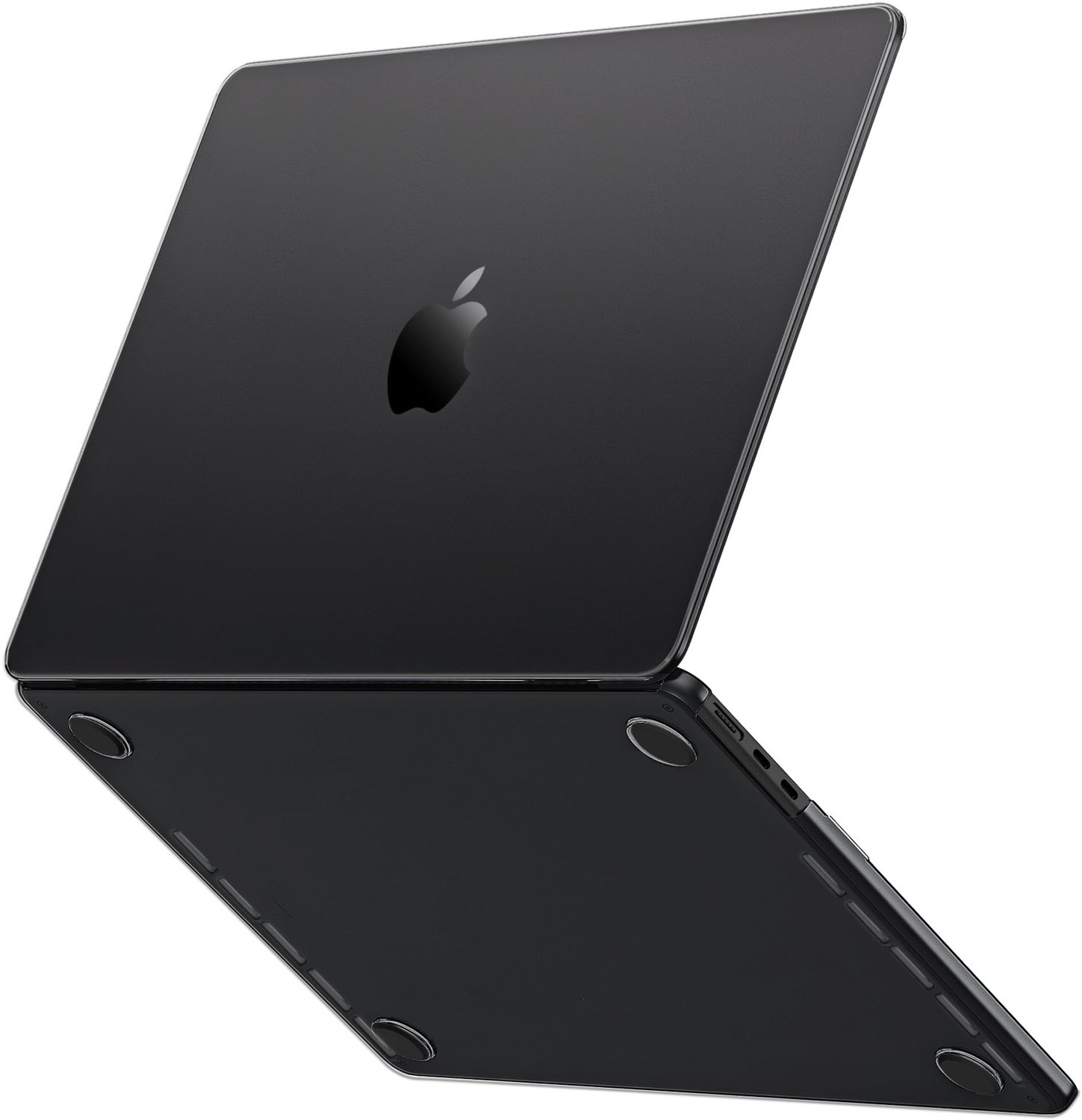 GPXIIZ Hoes voor MacBook Pro 14 inch M5 M4 M3 M2 M1 Pro/Max, Mat Spacezwart