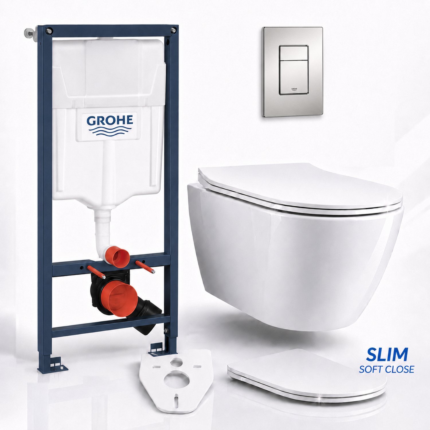 Badland toiletset - Grohe Rapid SL 5w1 Skate C - ROLO wit - Skate C - VMD_600S BIG