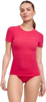 FALKE Ultralight Cool sneldrogend functioneel materiaal functioneel shirt met korte mouwen dames rood - maat XL