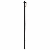 Store enrouleur extérieur The Living Store orange et blanc - 150 x 270 cm - Extensible et réglable en hauteur