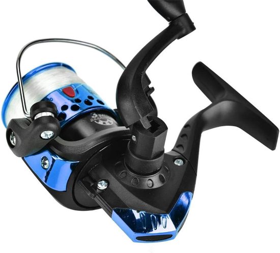 Lichte Spinning Reel voor Zoetwatervissen met 3 Lagertjes en Antislip Handvat - Ideaal voor Vissers en Reparatietools — afbeelding 3