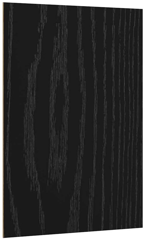 150 stuks decoratieve platen 21 x 30 cm zwart eikenlook, doe-het-zelf wandpanelen voor creatieve knutselprojecten, houten platen set — afbeelding 2