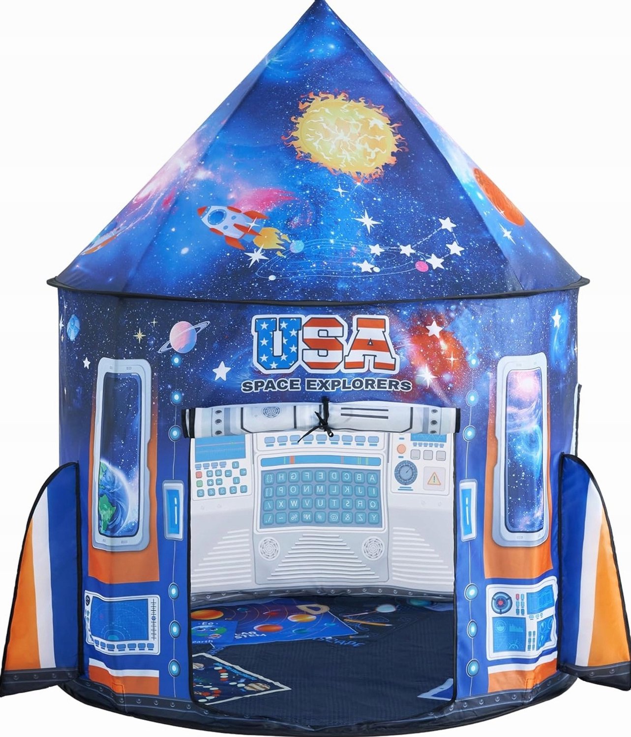 Kosmische Speeltent voor Kinderen - Opvouwbaar, Lichtgevend, 105x105x121cm