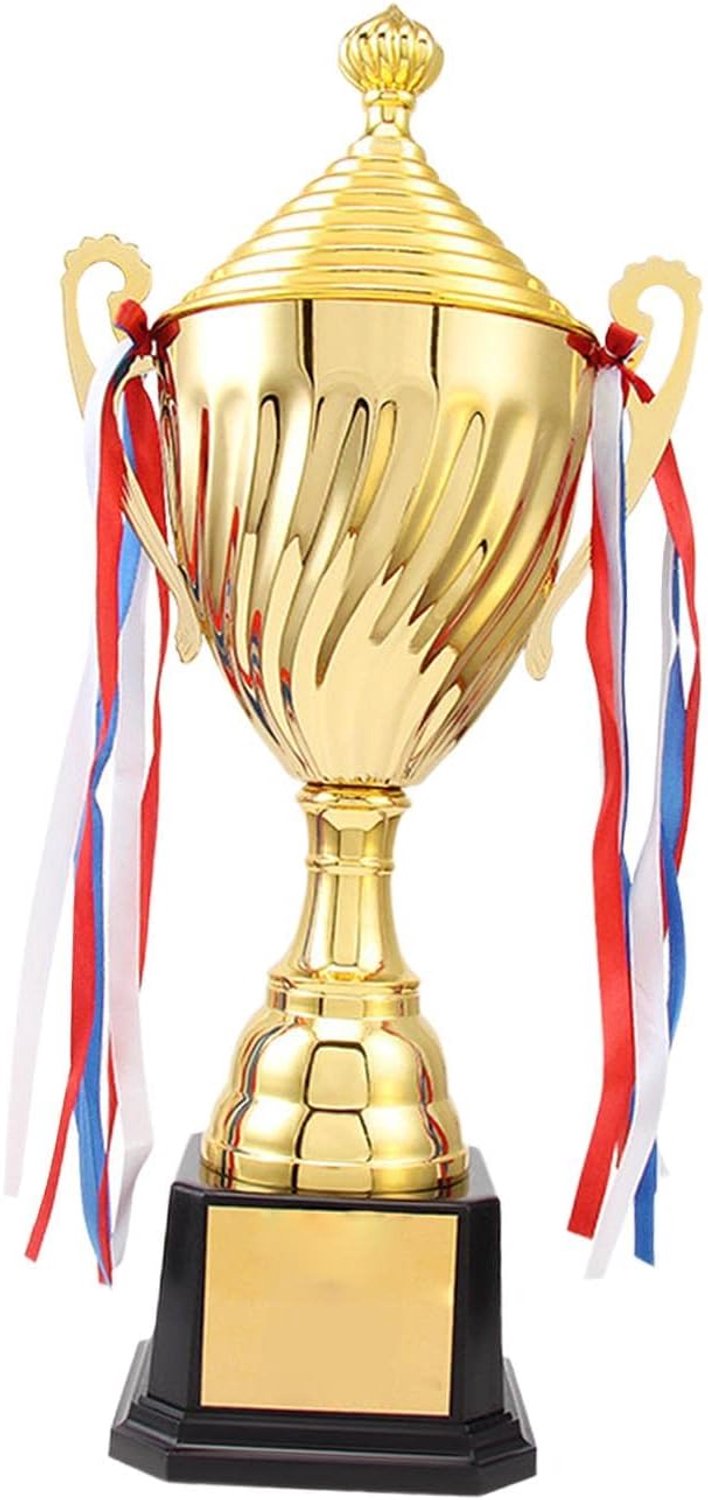 Award Trophy Cup voor Kids Volwassen Sport Toernooien Gouden Hoogte 44cm