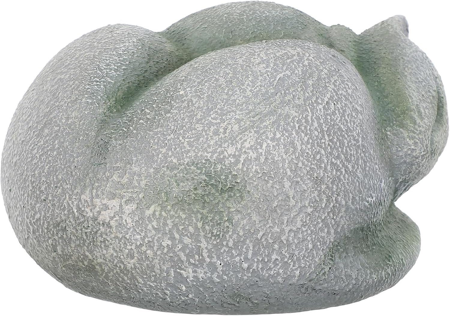 Decoratieve Resin Kat Urn voor Huisdieren As Slapende Kat Vormige Herdenkingsurn Stevige Antispill Basis Vergrendelbare Minimalistisch Aandenken voor Kattenverlies Thuis