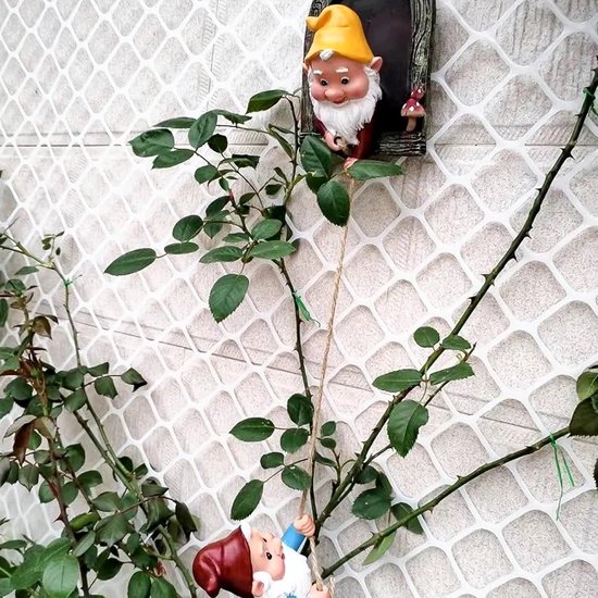Syfunlv Grappige kabouterfiguur, tuinkabouter, tuinkabouterdecoratie, mini-kabouters van kunsthars, kleine mooie dwergen, grappige tuinkabouters, dwergen, knutselwerk, brutale dwergen voor terras en — afbeelding 3