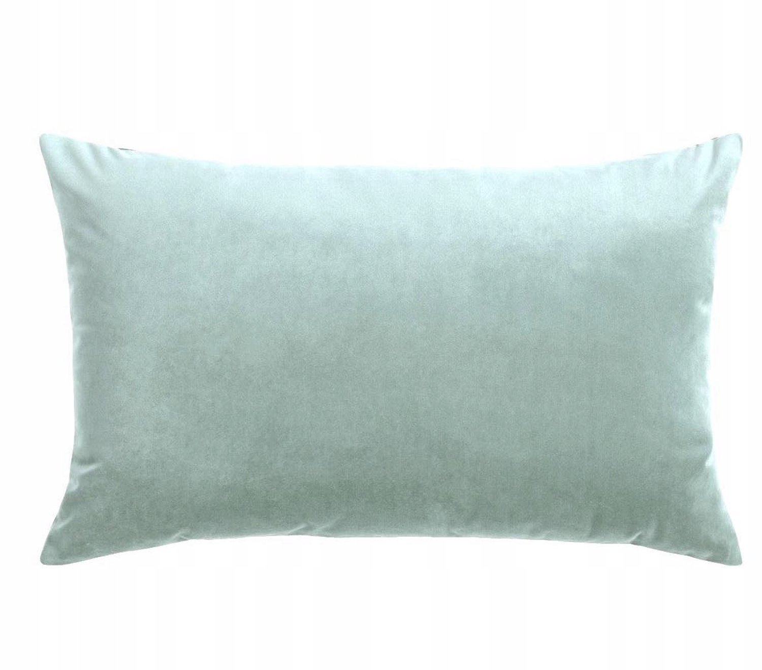 Decoratieve kussensloop 35x50 cm, zacht saliegroen velours