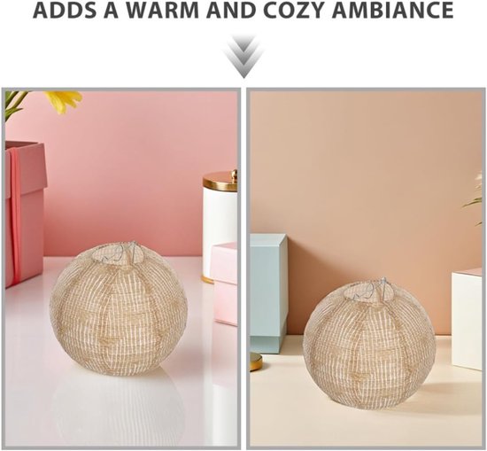 6 Stuks Vintage Burlap Hanging Lanterns Lampshade voor Verjaardag Bruiloft Chinese Stijl Feestdecoratie met Rustieke Farmhouse Look — afbeelding 5