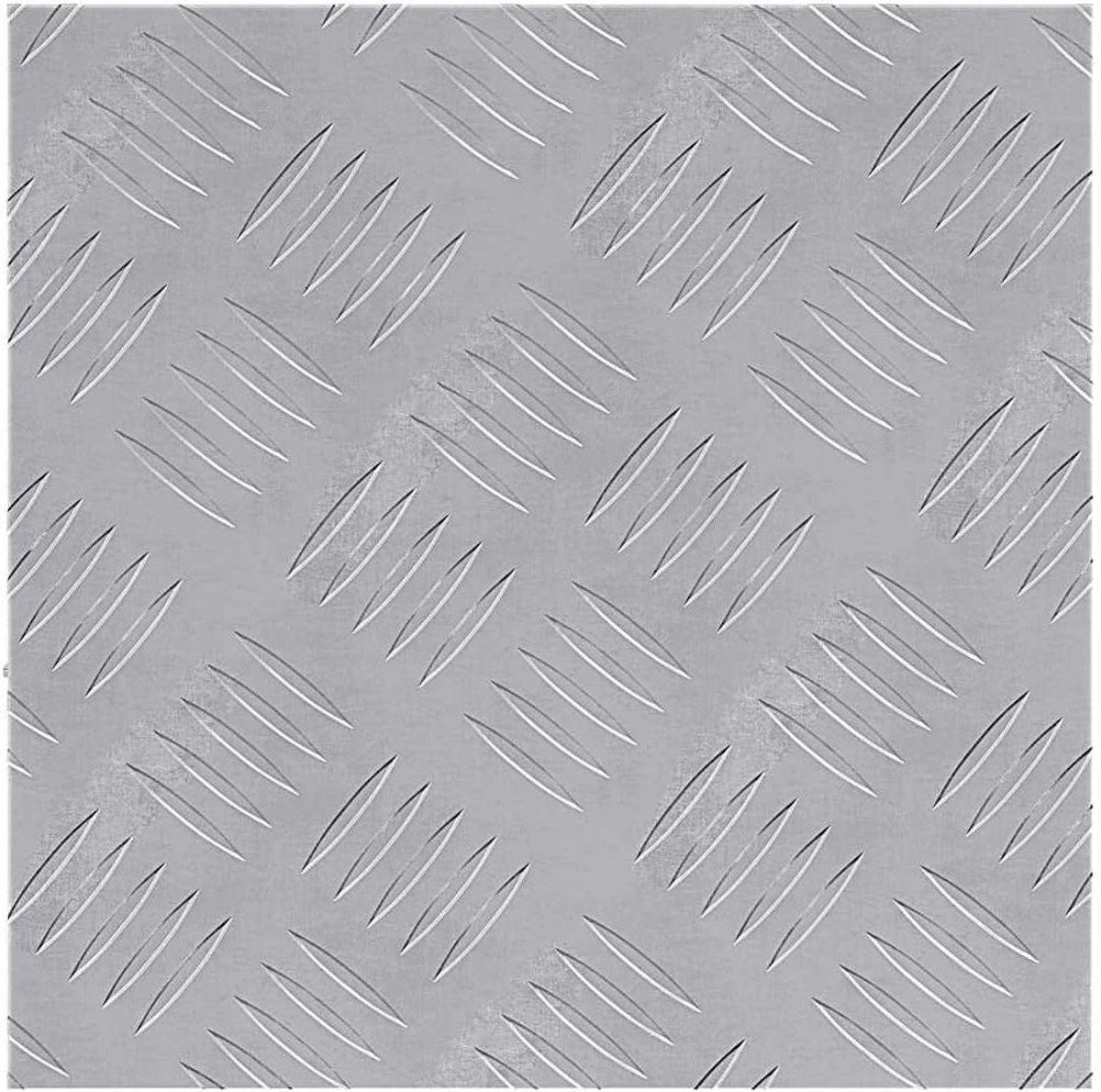 Trap Tred 4 Stuks 30x30 cm Zilver