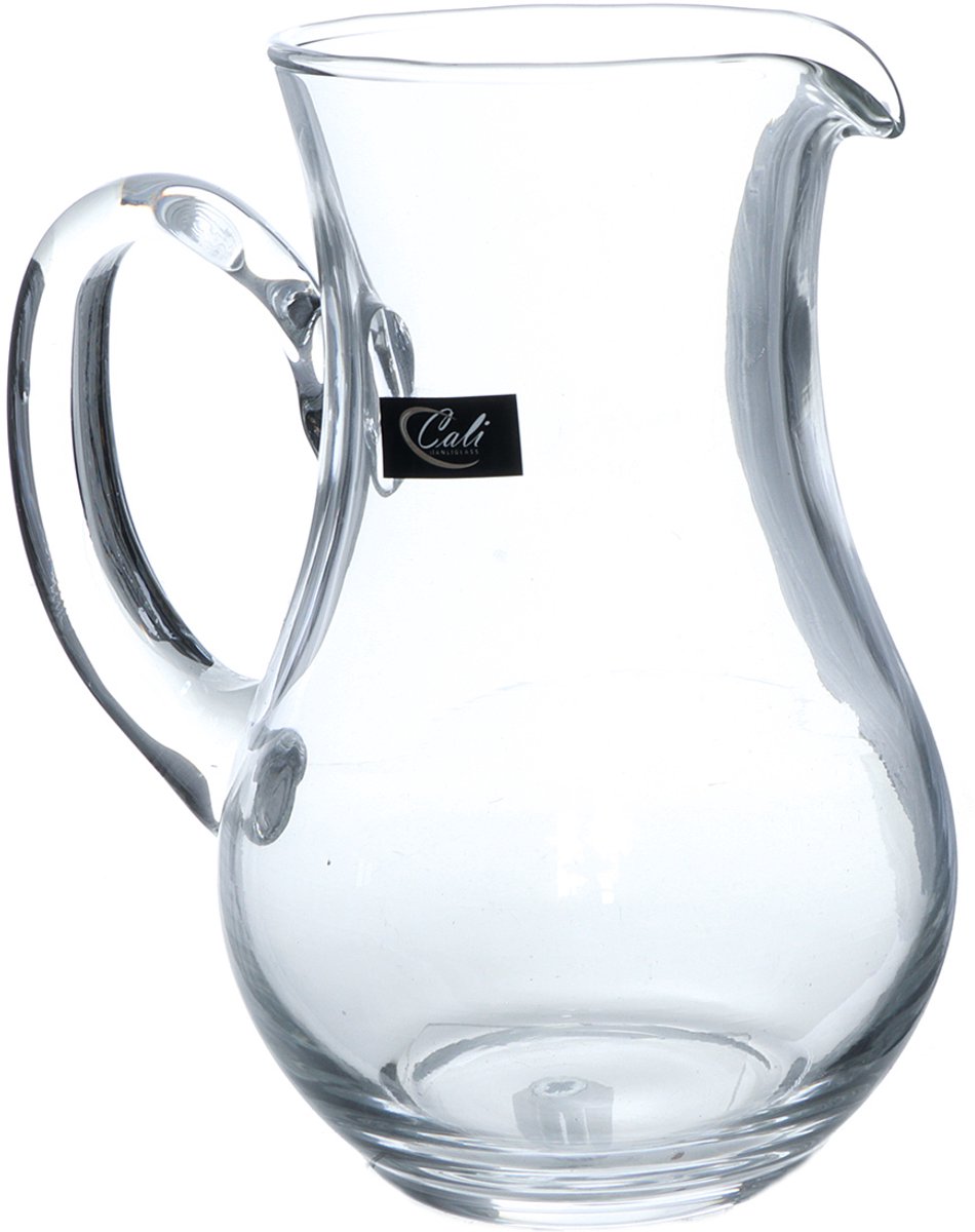 Set van 4 Glazen Karaffen / Schenk kannen – 500 ml – Voor Water, Wijn, Melk, Sap, Frisdrank, Sauzen en Dressings – Transparant Glas — cadeau in Cadeau-ideeën - foto 2