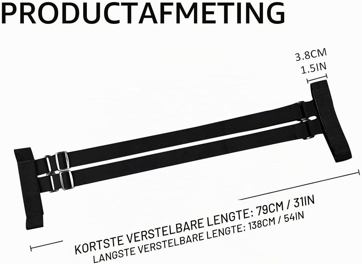 Verstelbare Skateboard Tas voor Longboard en Snowboard met Draagriem en Schouderband Ideaal voor Sportuitrusting en Reizen
