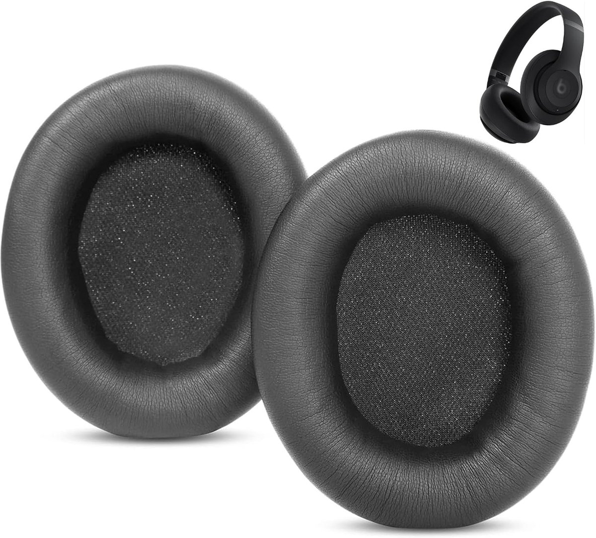 Professional Replacement Ear Pads Cushion Compatible with Beats Studio Pro Bluetooth Headphones Ear Pads with Skin - ShopVlot