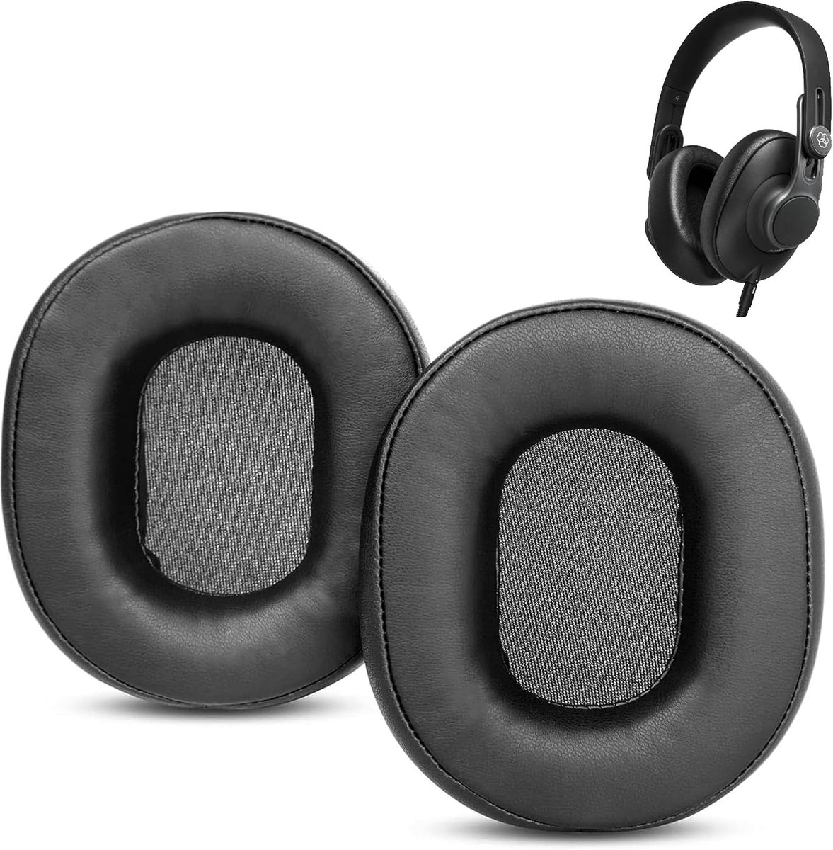 Ear Pads Cushion Compatible with AKG K361 K361BT K371 K371BT Headphones Ear Pads Replacement with Softer Protein - ShopVlot