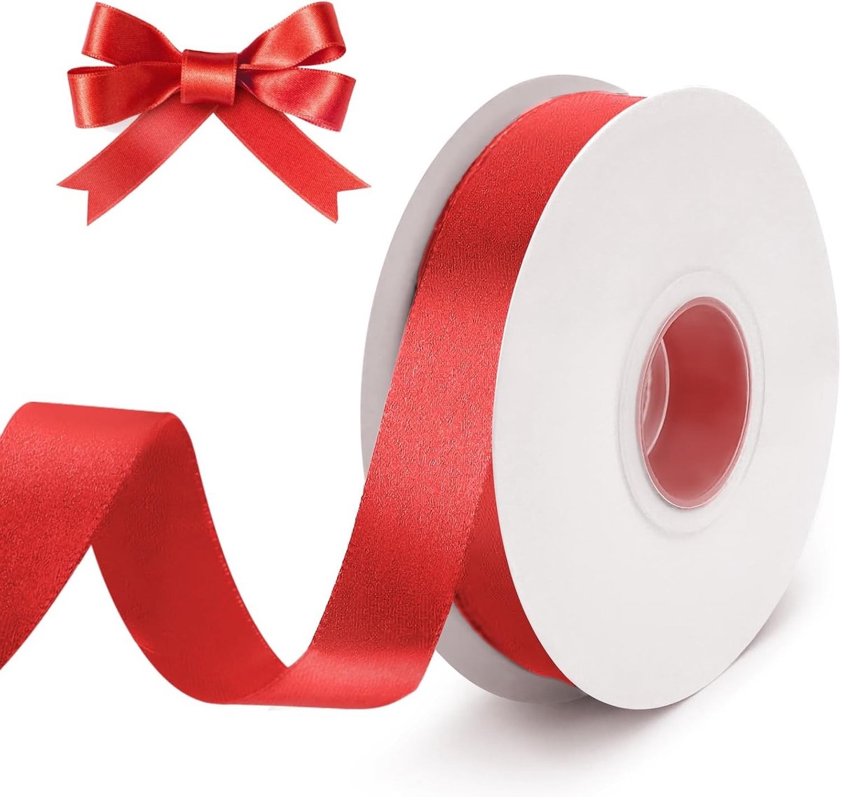Satin lint 20mm voor cadeaus, 22m lang, ideaal voor verjaardagen, bruiloften en feestdecoraties
