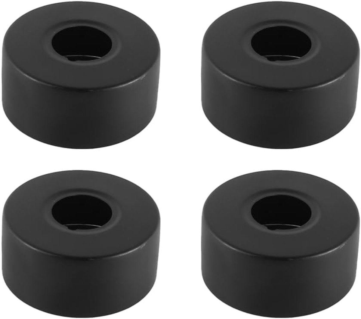 Rosette Pipe Cover 25mm - RVS Zwart - Douche Fittings - Duurzaam voor Badkamer - SnelShoppen