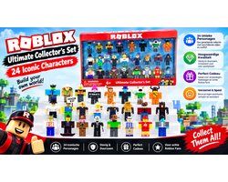 24x Speel en Verzamelfiguren - speelfiguren - verzamelfiguren - actiefiguren - 24 stuks - Roblox - Virtual World Figuur Blokken